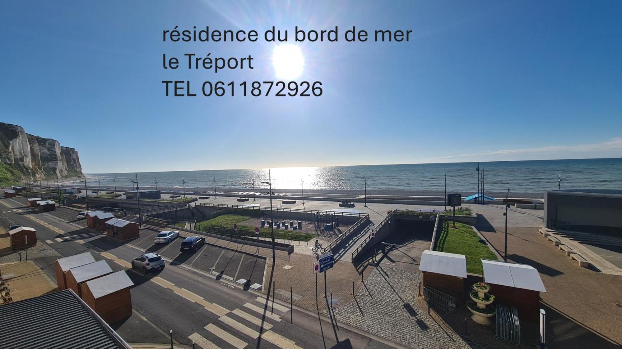 Residence Du Bord De Mer 9 Appartements Avec Une Vraie Vue Mer เลอเทรปอร์ ภายนอก รูปภาพ