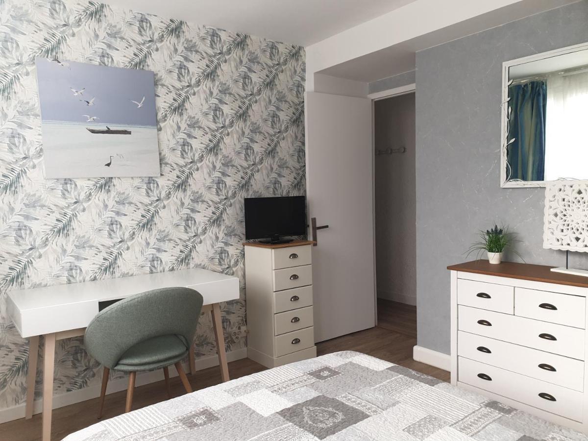 Residence Du Bord De Mer 9 Appartements Avec Une Vraie Vue Mer เลอเทรปอร์ ภายนอก รูปภาพ